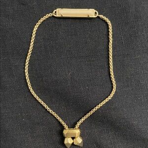 Kendra Scott Adjustable Gold Chain Bracelet